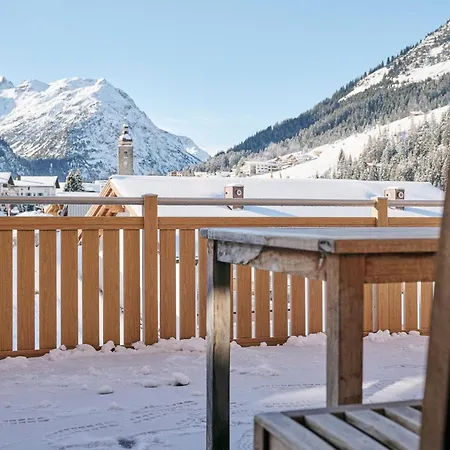 Fernsicht Alpen-apartments Lech am Arlberg