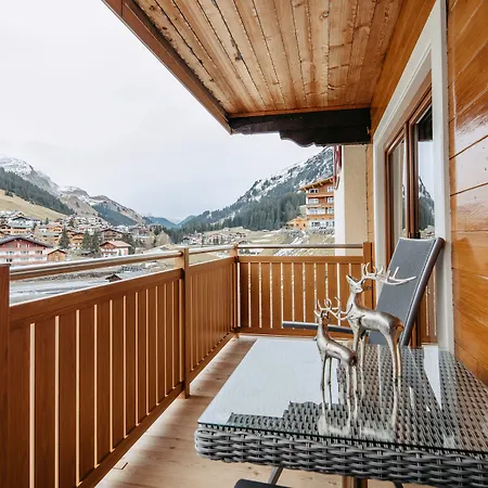 公寓 Fernsicht Alpen-apartments 莱赫阿尔贝格