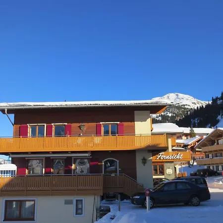 Fernsicht Alpen-apartments Lech am Arlberg