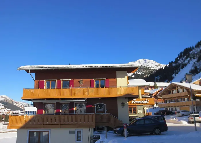 Fernsicht Alpen-apartments Lech am Arlberg